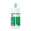 Picture of Jantex Green Probe Sanitiser Wipes Starter Tub 130mm (Pack of 100) - CH654