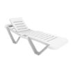 Picture of Polypropylene Sun Loungers White (Pack of 2) - CG209