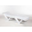 Picture of Polypropylene Sun Loungers White (Pack of 2) - CG209