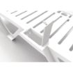 Picture of Polypropylene Sun Loungers White (Pack of 2) - CG209
