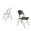 Picture of Bolero Foldaway Utility Chairs White (Pack of 2) - CE692