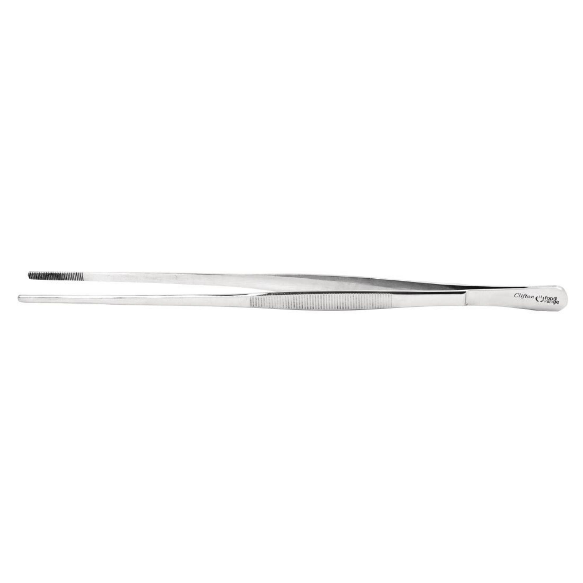 Picture of Stainless Steel Round Tip Tweezer Tongs 300mm - CC164