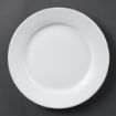 Picture of Olympia Whiteware Wide Rimmed Plates 250mm (Pack of 12) - CB481