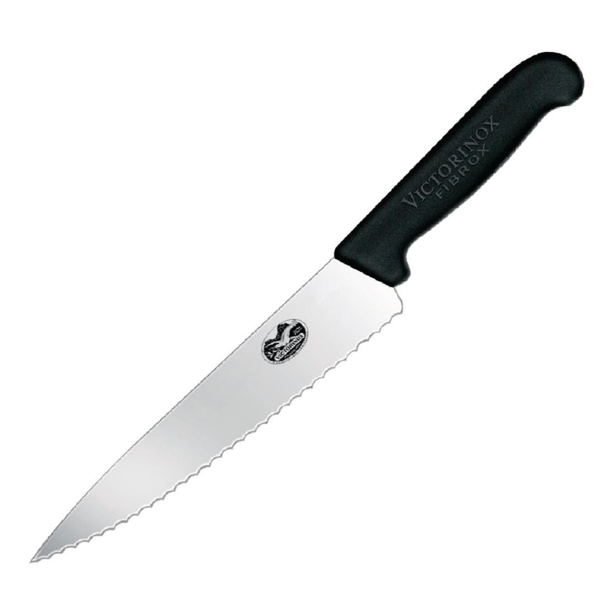 Picture of Victorinox Fibrox Serrated Carving Knife 19cm - CC265