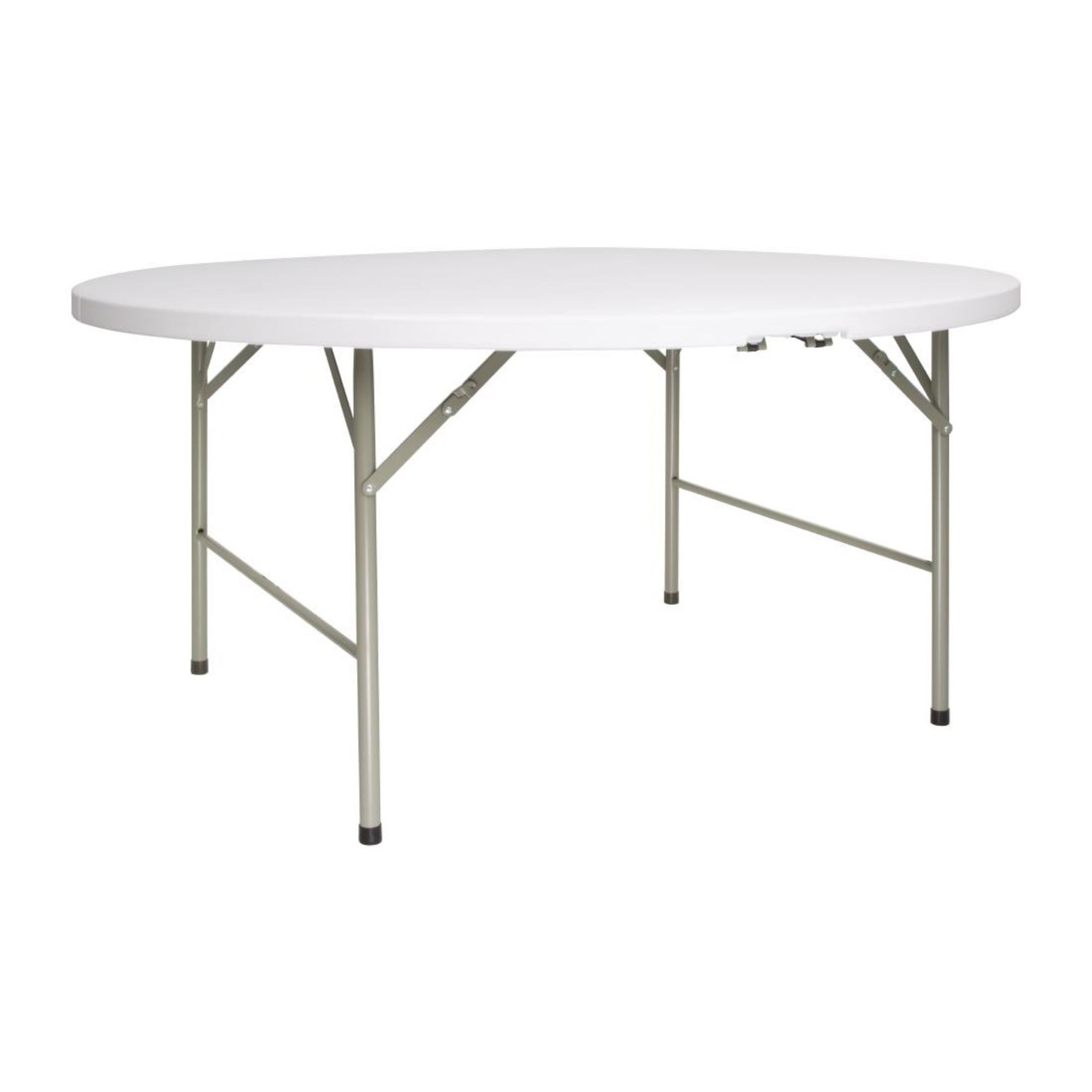 Picture of Bolero 5ft Round Folding Table White - CC506