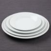 Picture of Olympia Athena Wide Rimmed Plates 228mm White (Pack of 12) - CC208