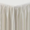 Picture of Table Top Cream Cover & Skirting - PlissÃ© Style - CB085