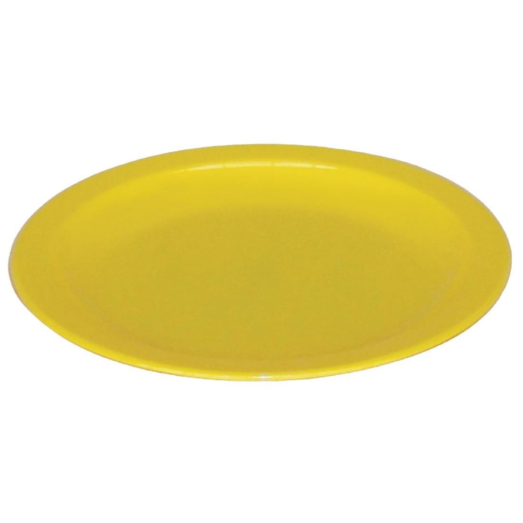 Picture of Olympia Kristallon Polycarbonate Plates Yellow 230mm (Pack of 12) - CB767