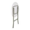 Picture of Bolero Round Folding Table Granite White 600mm (Single) - CA998