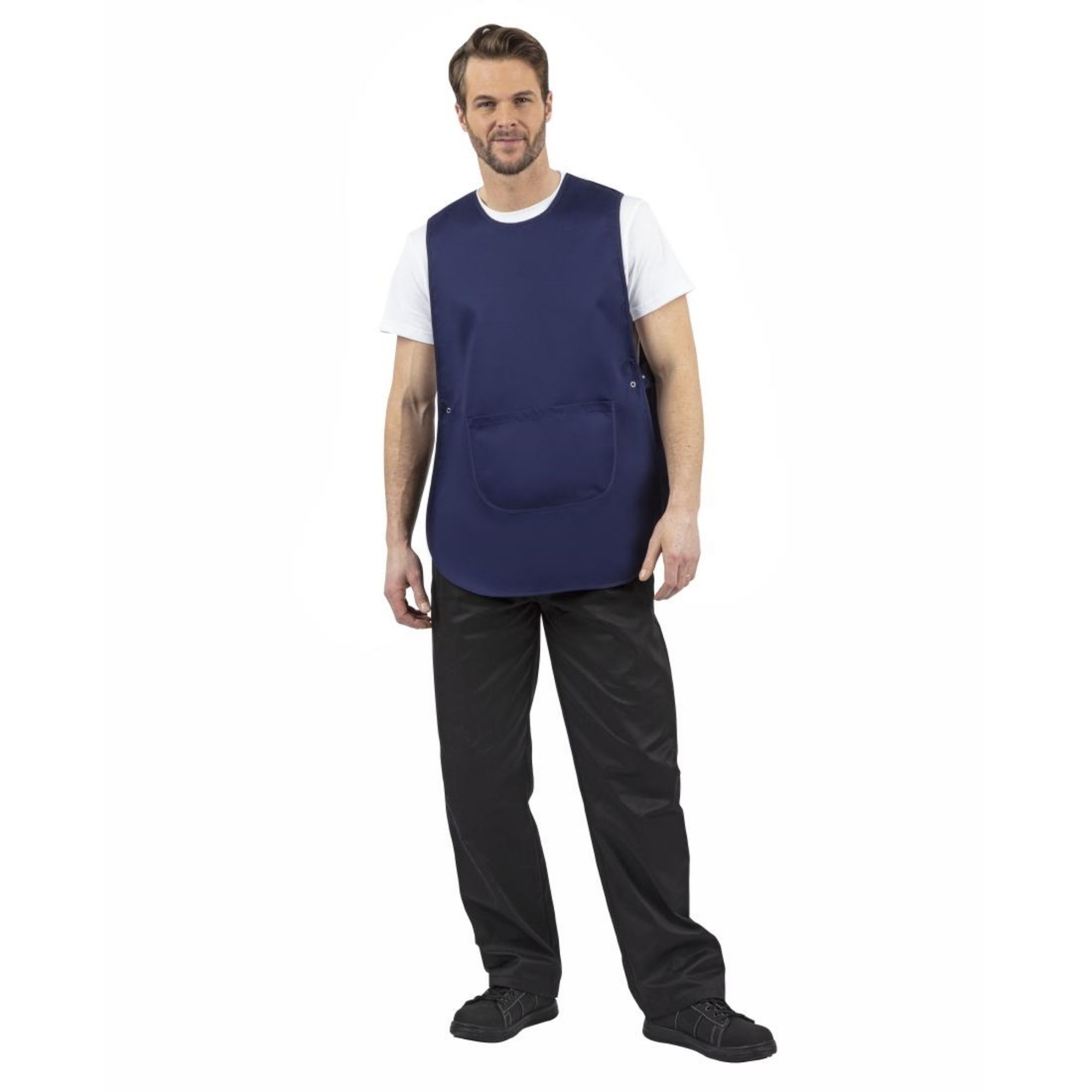 Picture of Tabard With Pocket Navy Blue - B044