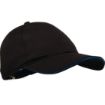 Picture of Chef Works Cool Vent Baseball Cap Black with Blue - B171