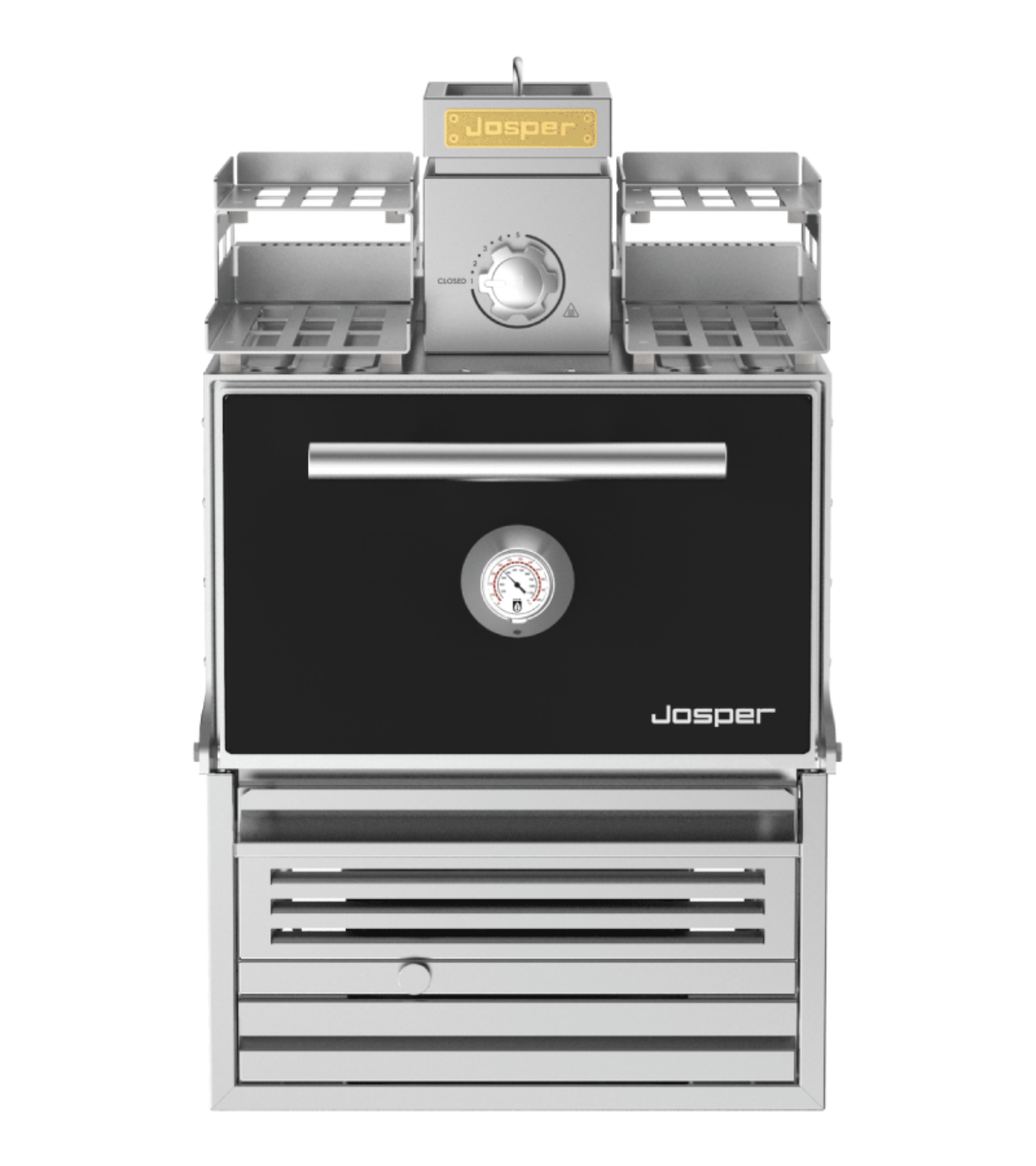 Picture of Josper HJX-PRO-S80-W Gas Charcoal Oven - HJX-PRO-S80-W