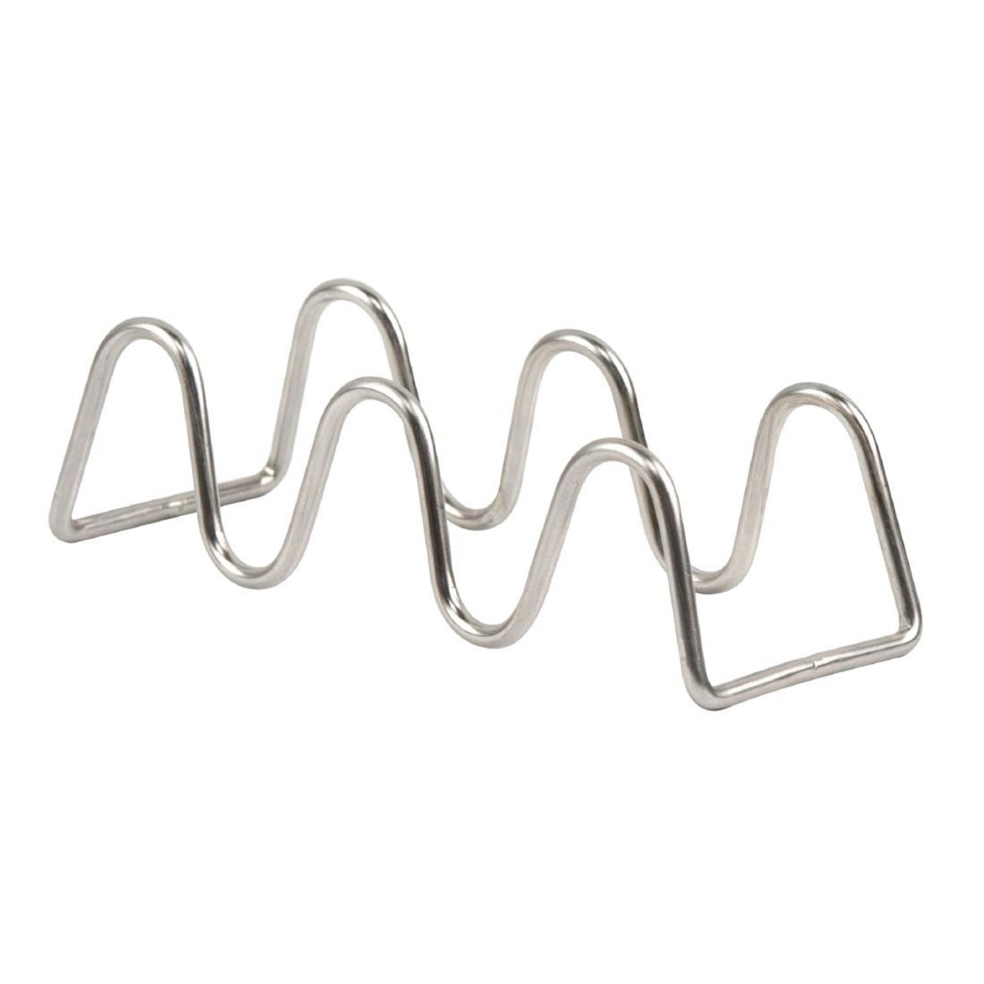 Picture of Beaumont Stainless Steel Wire 2-3 Taco Holder - CZ648