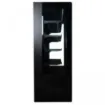 Picture of Blizzard BTD150BK-GD Black Tiered Display With Sliding Glass Doors - BTD150BK-GD