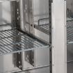 Picture of BLIZZARD 2 Door GN1/1 Counter Without Upstand 282L - HBC2NU