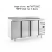Picture of Infrico 4 Door Tall Back Bar Counter With Upstand 695L - FMPP2500