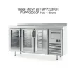 Picture of Infrico 4 Glass Dr Tall Back Bar Counter With Upstand 695L - FMPP2500CR