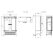 Picture of Infrico Upright Single Door Wine Cellar (90 Bottles) - EVV23R1G