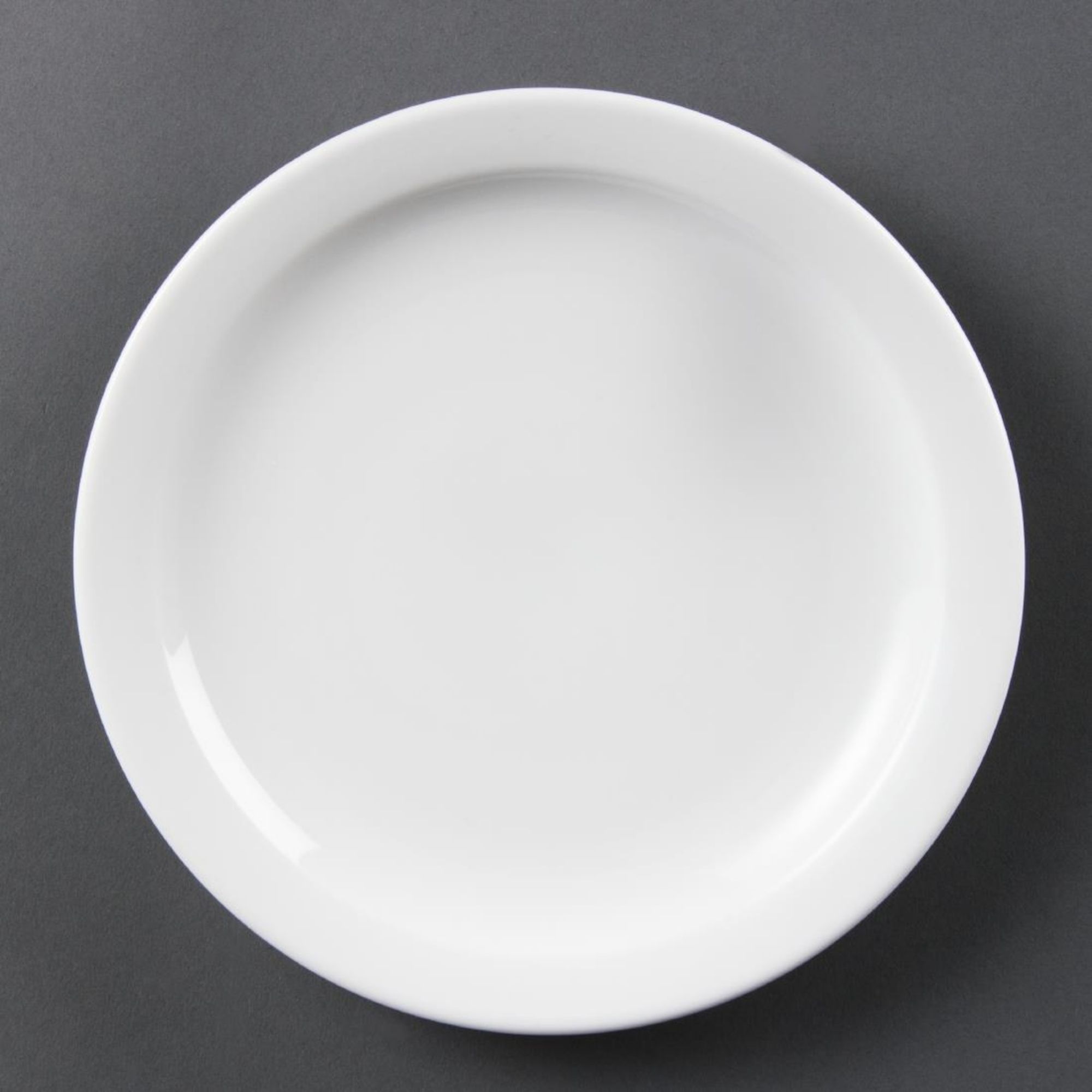 Picture of Olympia Whiteware Narrow Rimmed Plates 202mm (Pack of 12) - CB488