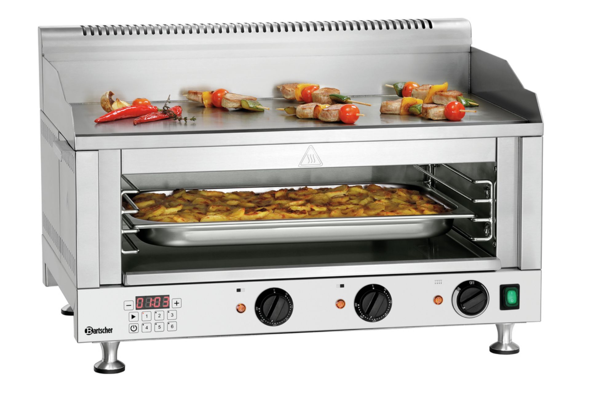 Picture of Bartscher Salamander griddle 6640 - 100533