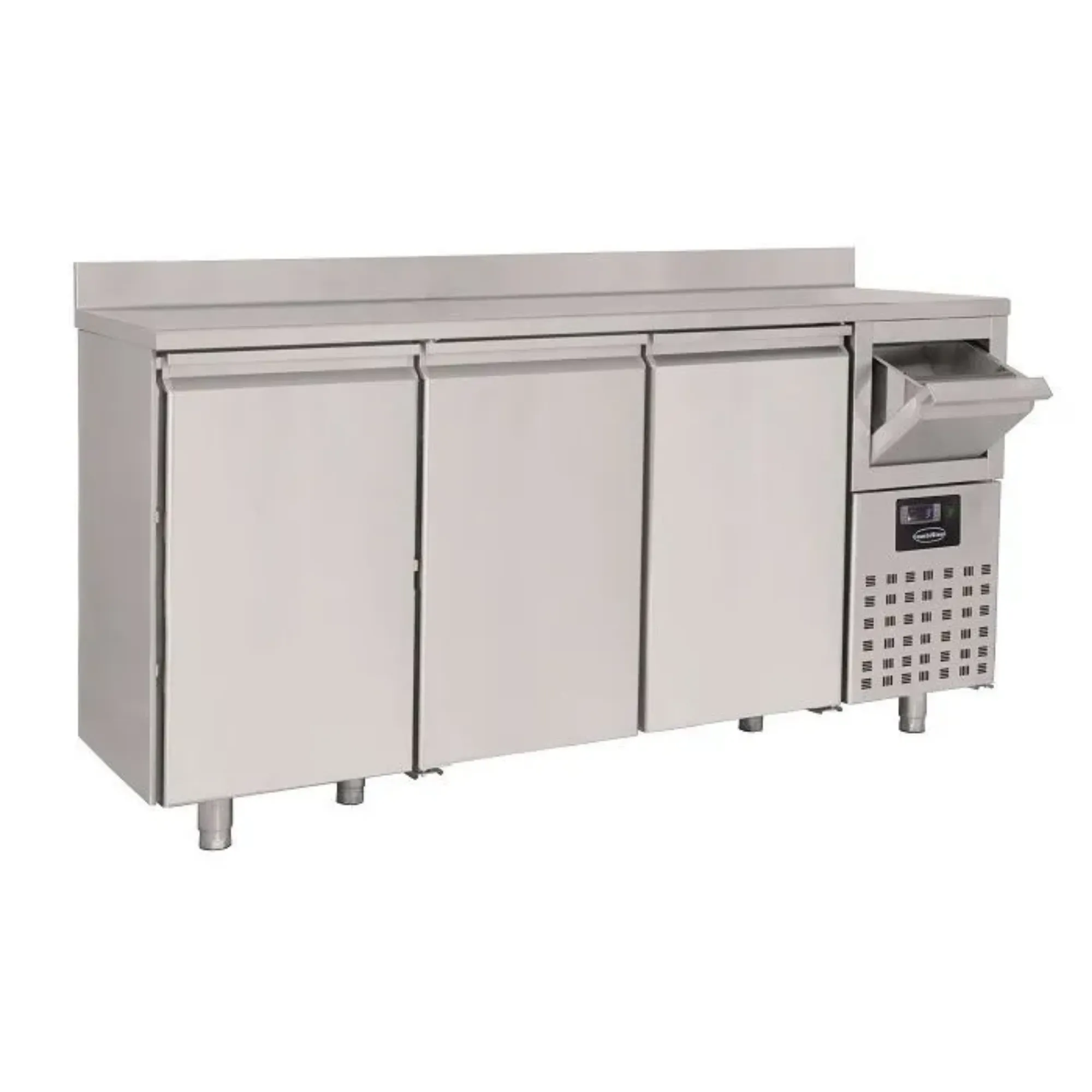Picture of CombiSteel Counter 600 Refrigerated Counter 3 Doors with Coffee Disposal Drawer - 7489.5265