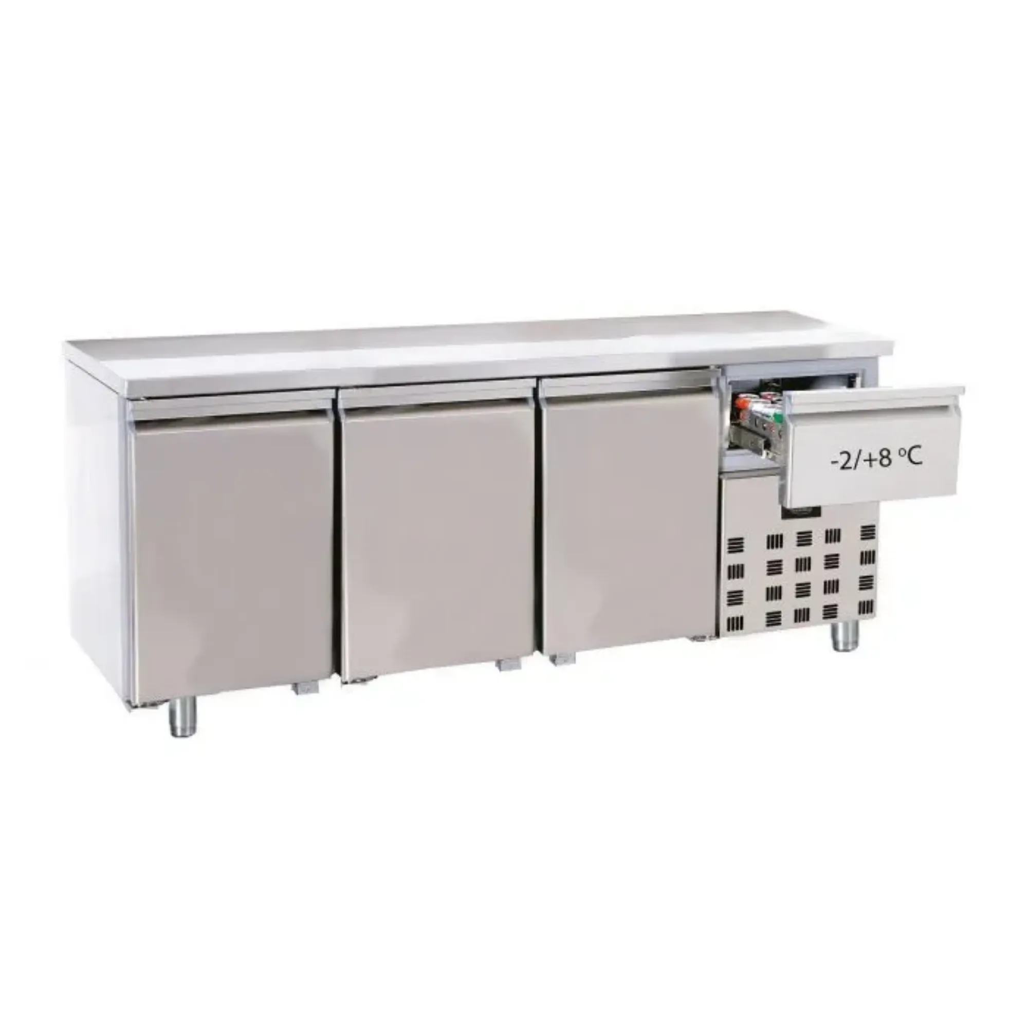 Picture of CombiSteel Counter 700 Refrigerator 3 Door Pro Line - 7489.5165