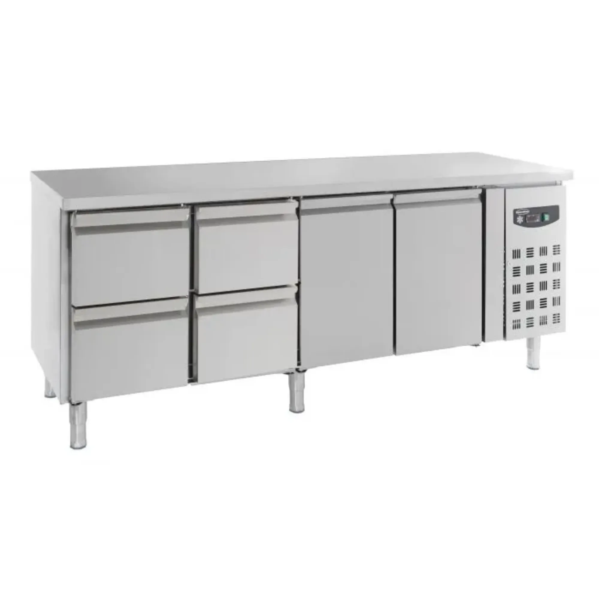 Picture of CombiSteel Counter 700 Refrigerator 2 Doors and 4 Drawers - 7950.0220