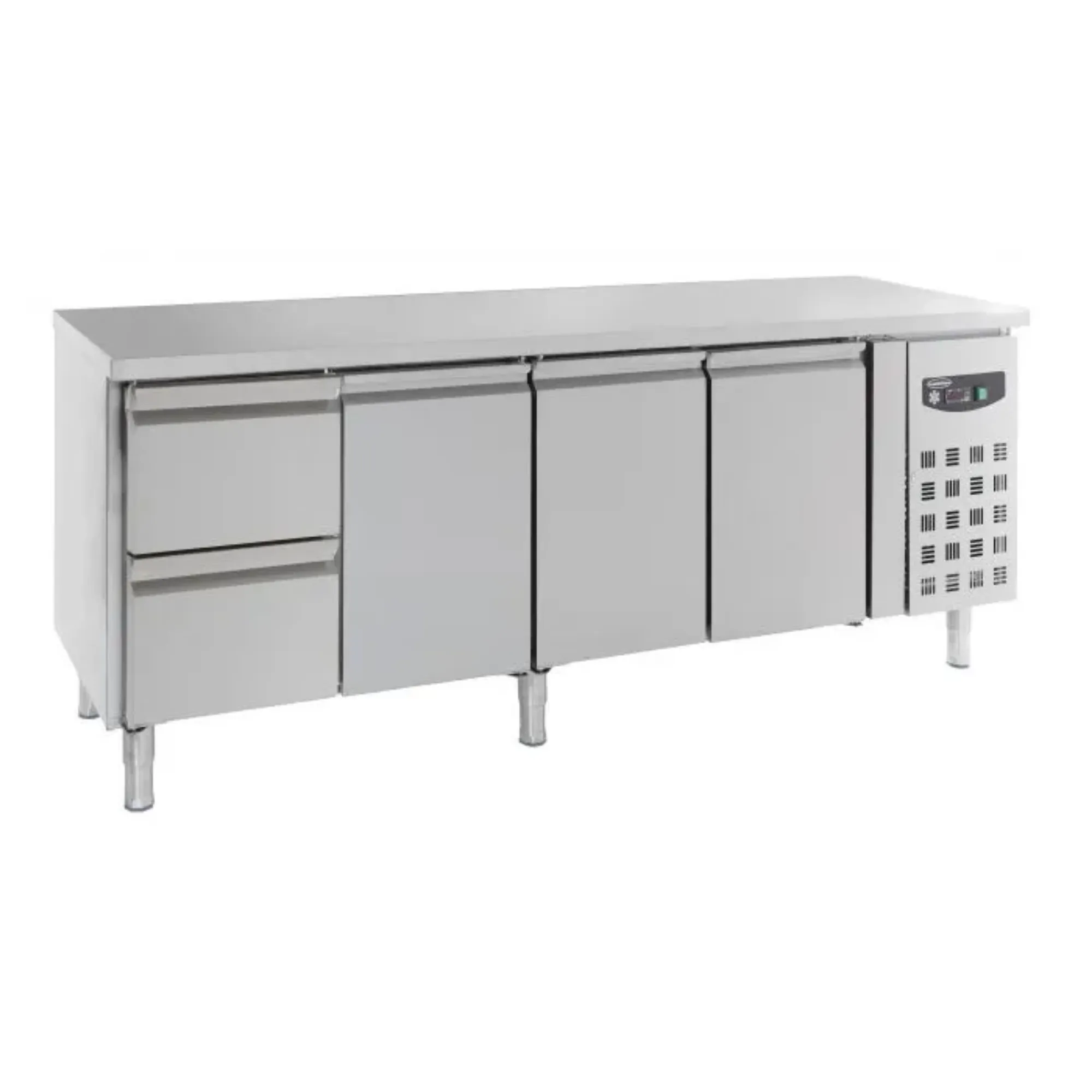 Picture of CombiSteel Counter 700 Refrigerator 3 Doors and 2 Drawers 201S - 7950.0210