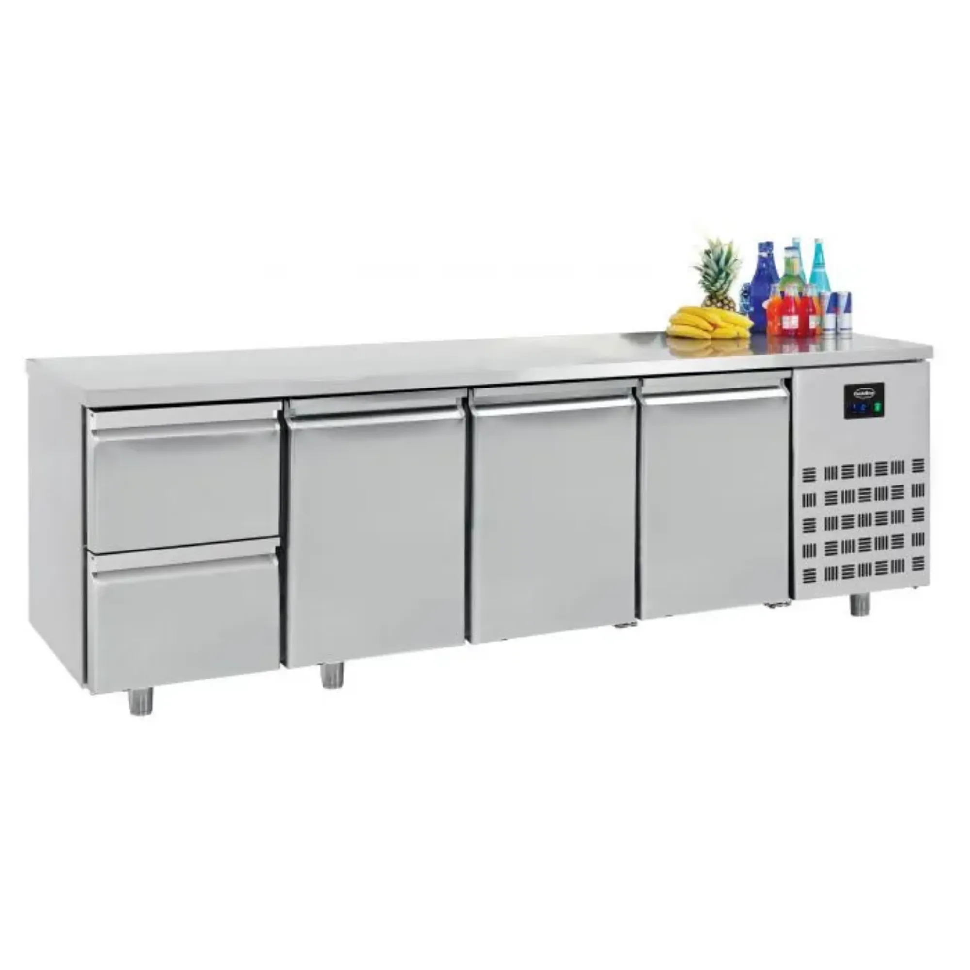Picture of CombiSteel Counter 700 Refrigerator 3 Doors and 2 Drawers 430S - 7489.5525