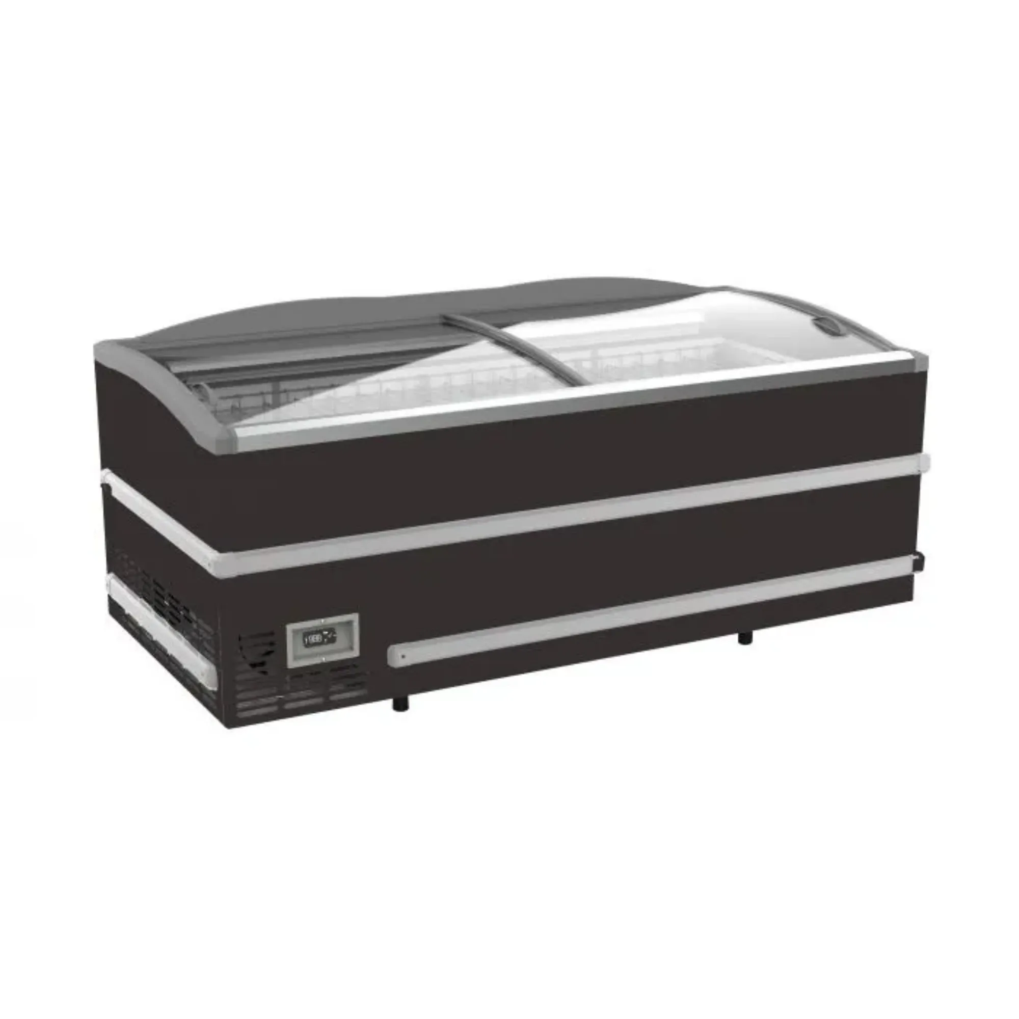 Picture of CombiSteel Supermarket Chest Freezer Black Head Element 864 Litre - 7072.0010