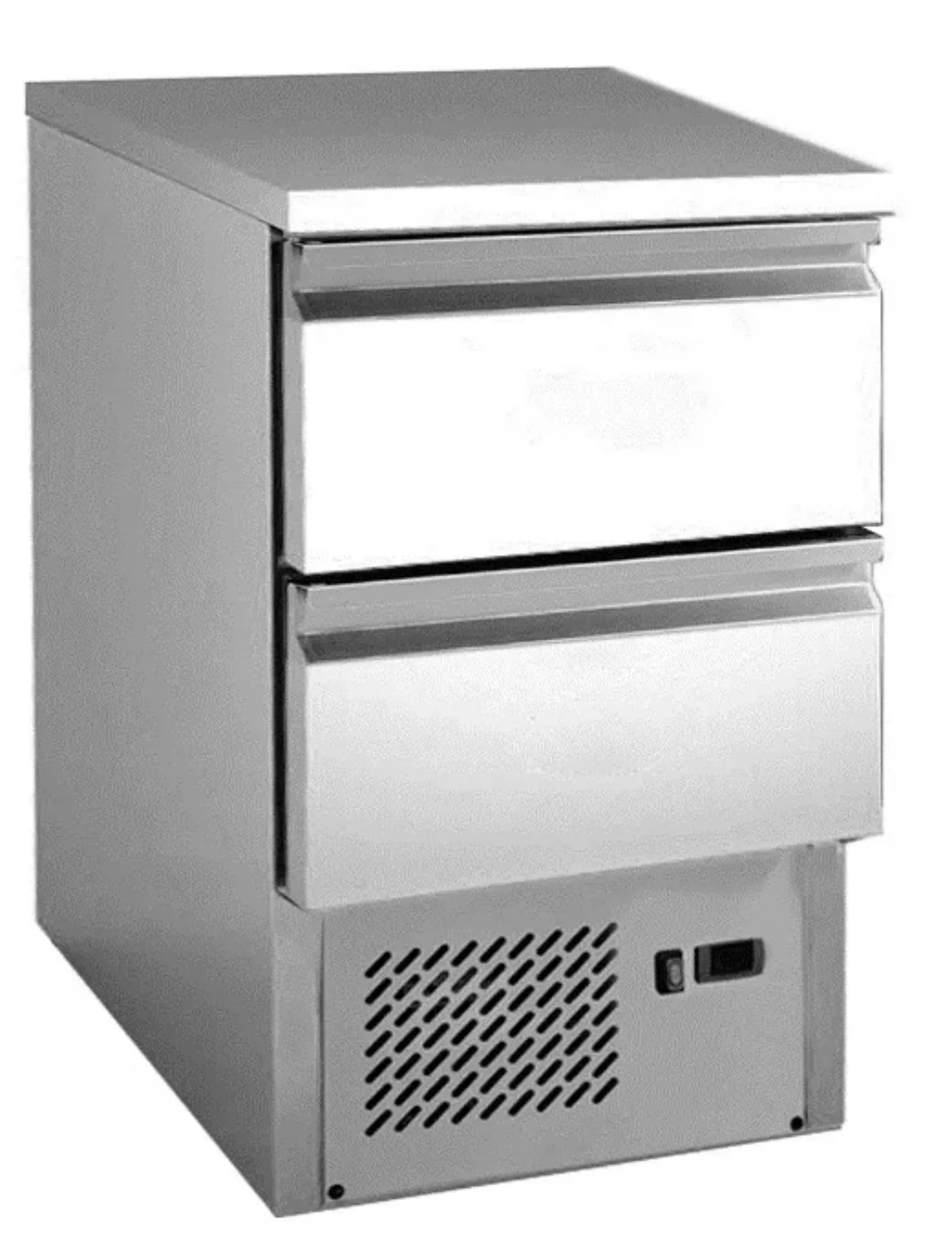 Picture of Chefsrange SS1H2D - Twin Drawer Space Saver Prep Counter - SS1H2D