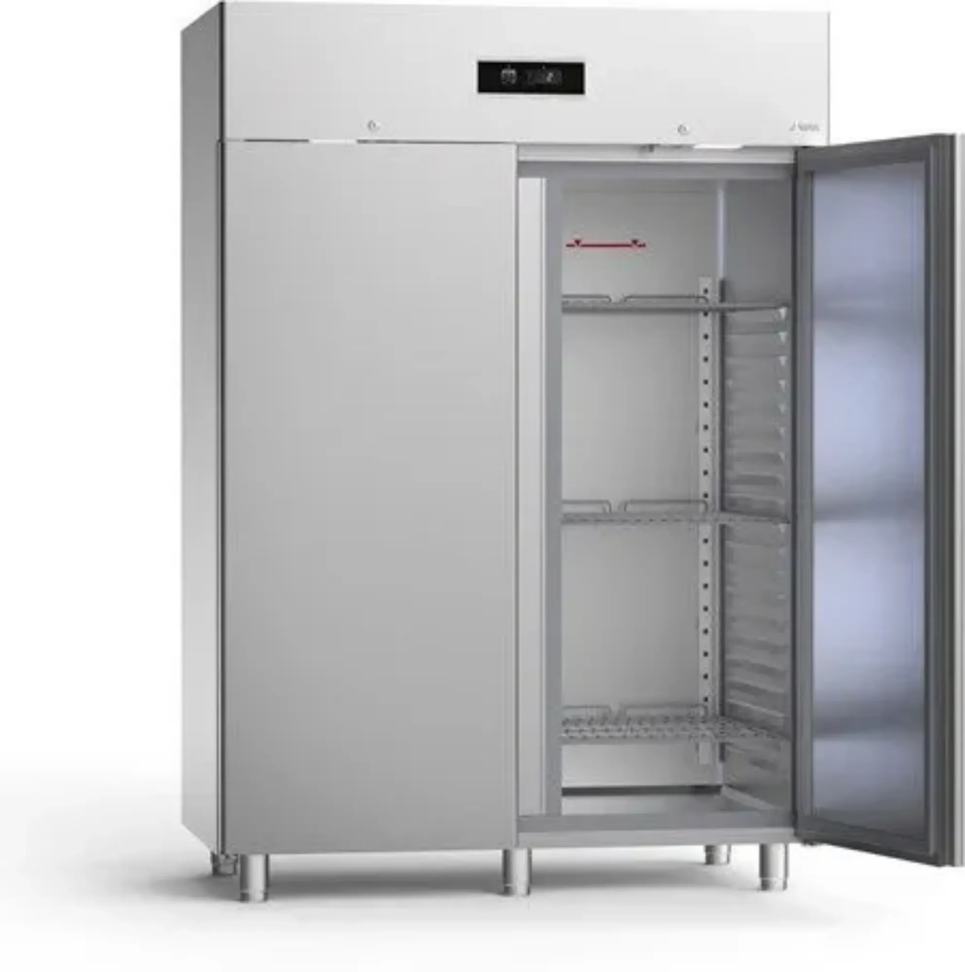 Picture of Sagi NE150B Upright Double Door Freezer - 2/1Gn - NE150B