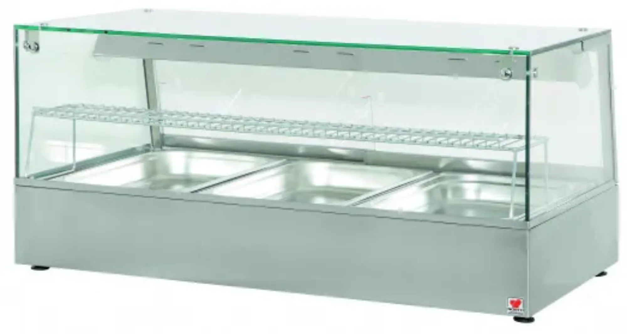 Picture of North HDW3 - 3 X 1/1Gn Convection Heated Display With Humidity & Halogen Heat Lamps - NRHDW3