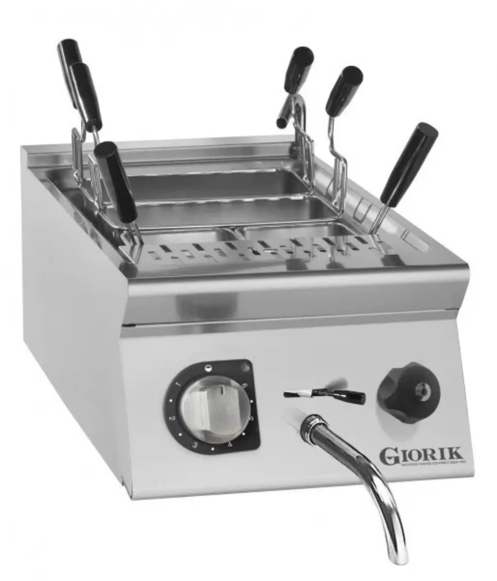 Picture of Giorik CPE726T Single Tank Counter Top Electric Pasta Cooker/Boiler 2/3Gn - CPE726T