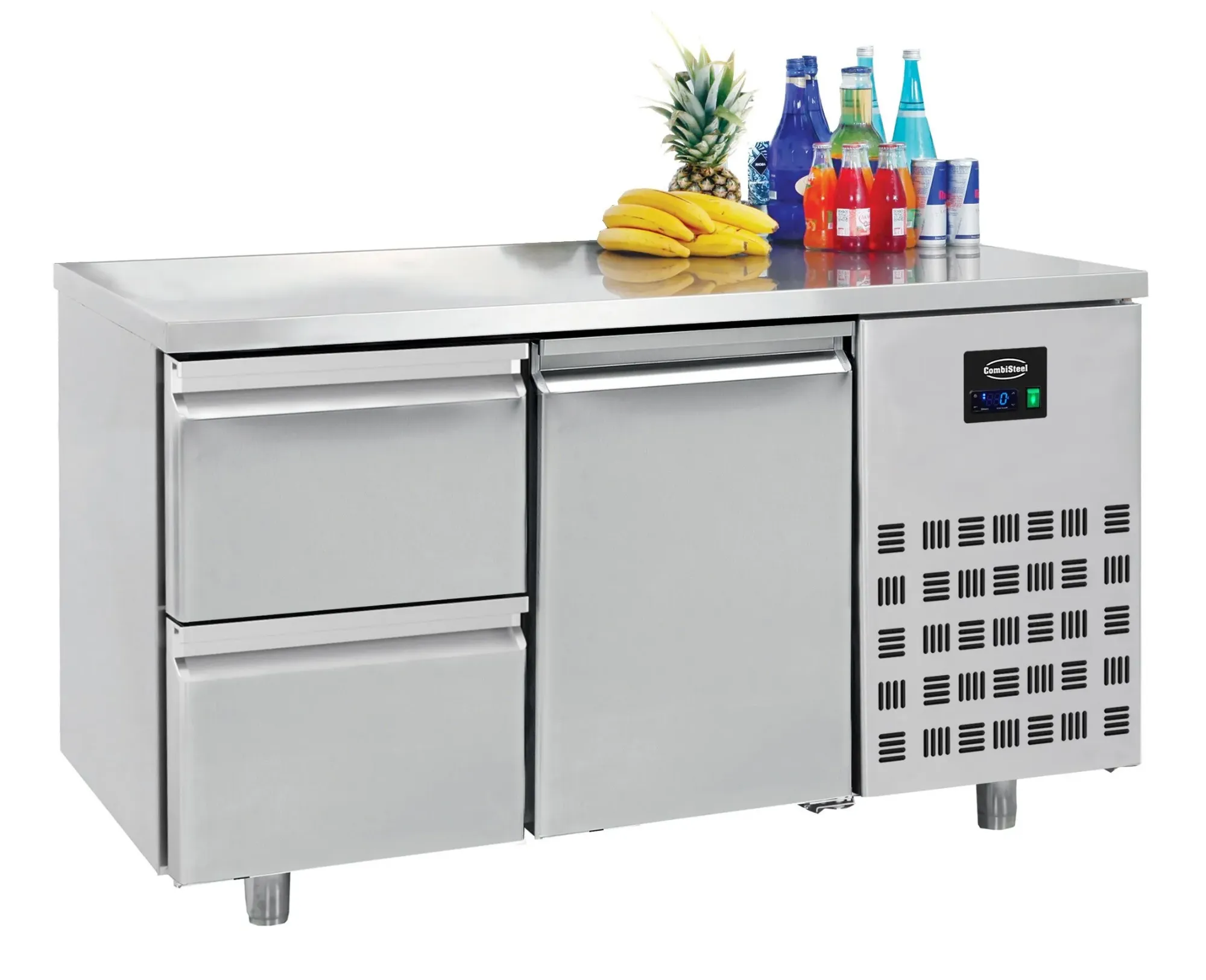 Picture of CombiSteel 700 Refrigerated Counter 1 Door 2 Drawers - 7489.5515