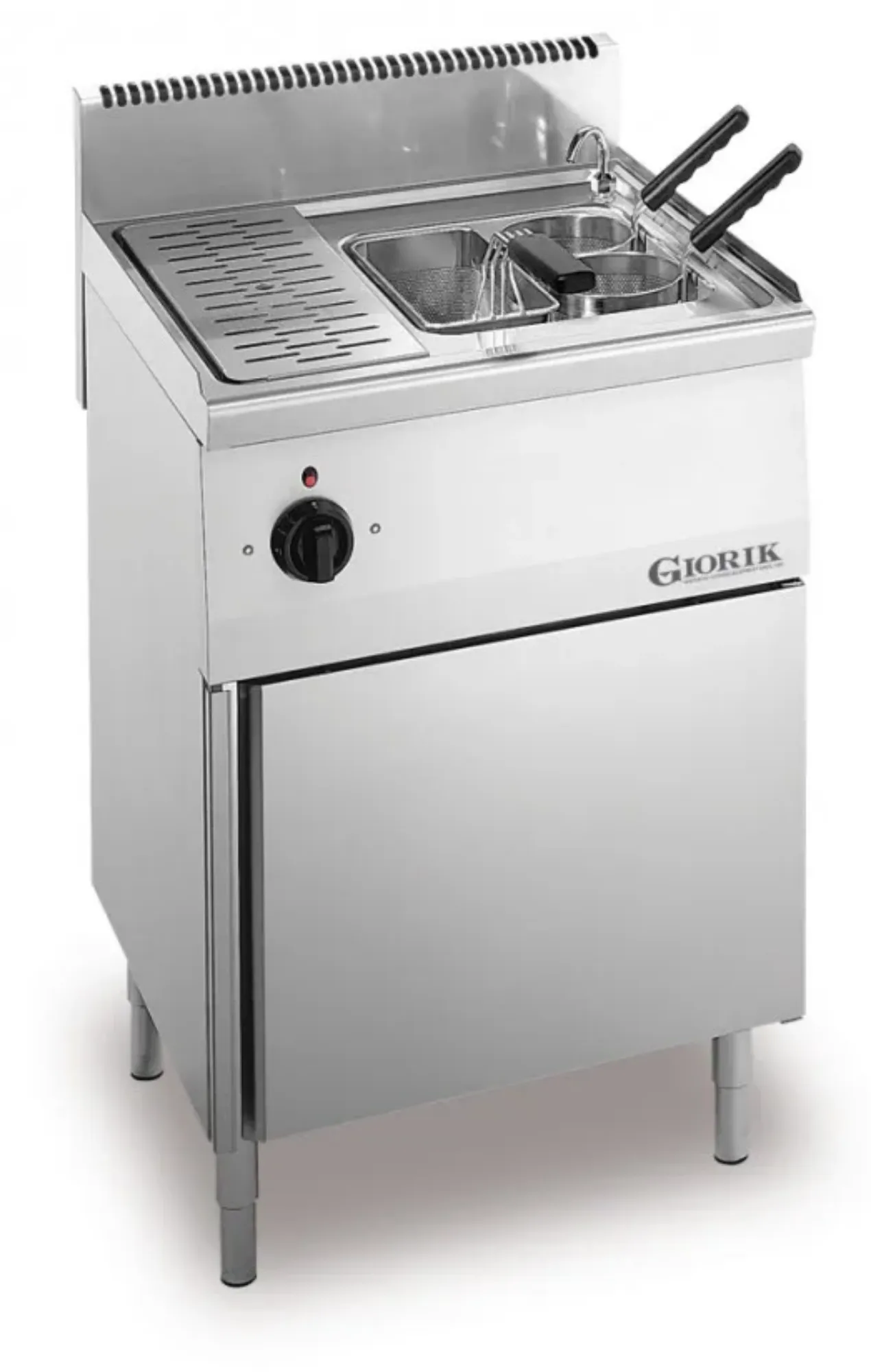 Picture of Giorik Snack 60 LCG6700 Single Tank Gas Pasta Cooker/Boiler 2/3GN - LCG6700