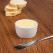Picture of Olympia Whiteware Butter Dish 62mm (Pack of 12) - C345
