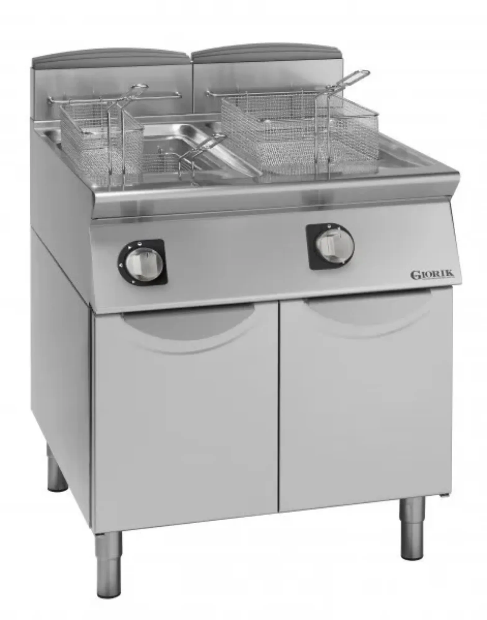 Picture of Giorik FG7215T Twin Tank Gas Fryer - 13 + 13 Litre - FG7215T