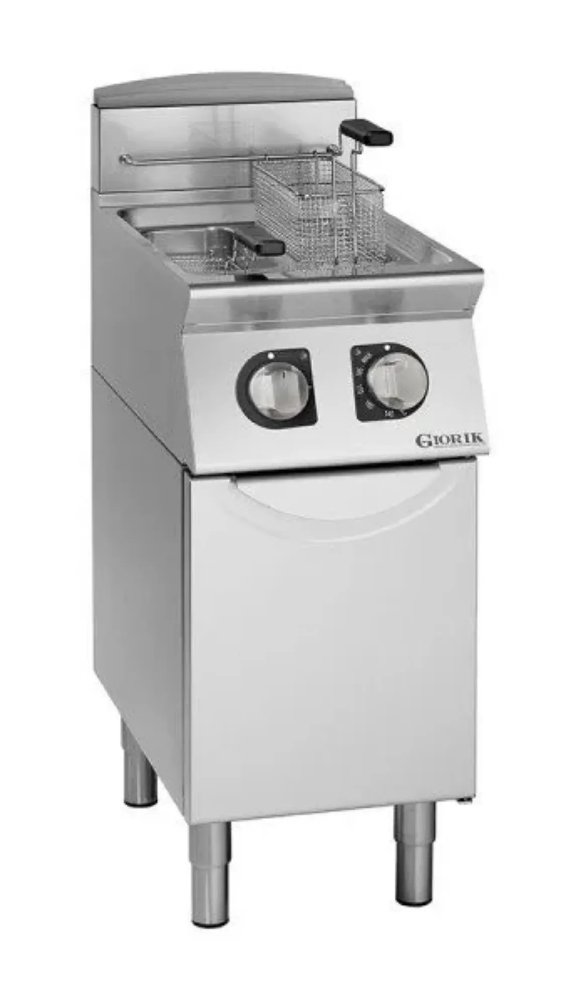Picture of Giorik FG7207T 8+8 Ltr Slimline Twin Tank Gas Fryer - FG7207T