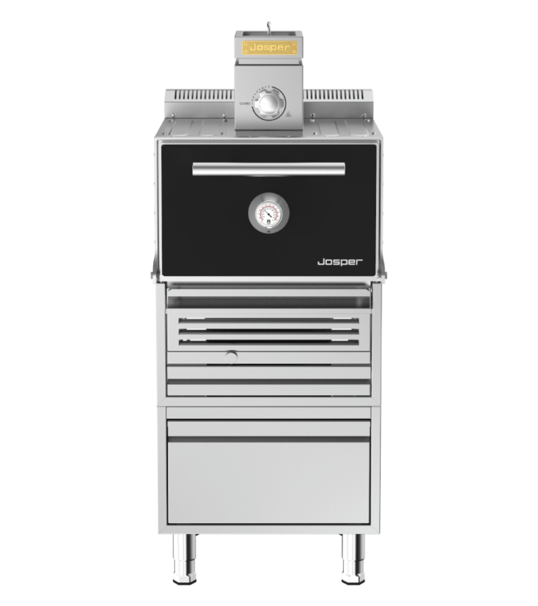 Picture of Josper HJX-PRO-S80-TD Gas Charcoal Oven - HJX-PRO-S80-TD