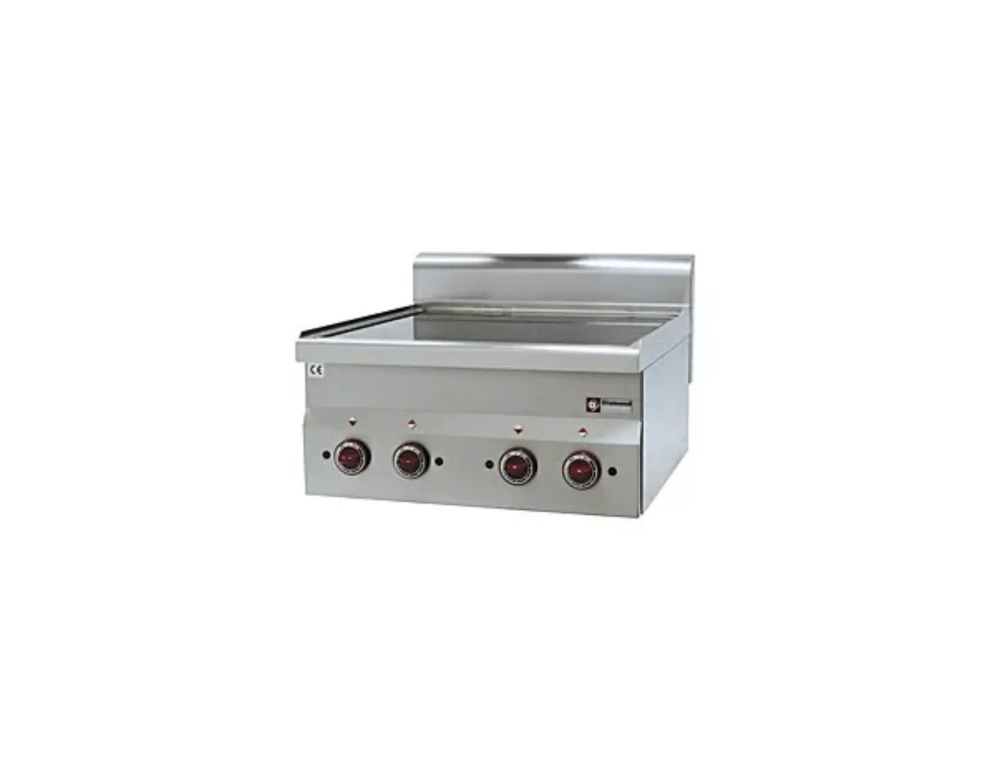 Picture of Diamond E60/4VC6T Electric Counter-Top Vitroceramics Solid Top Four Hob Range - E60-4VC6T