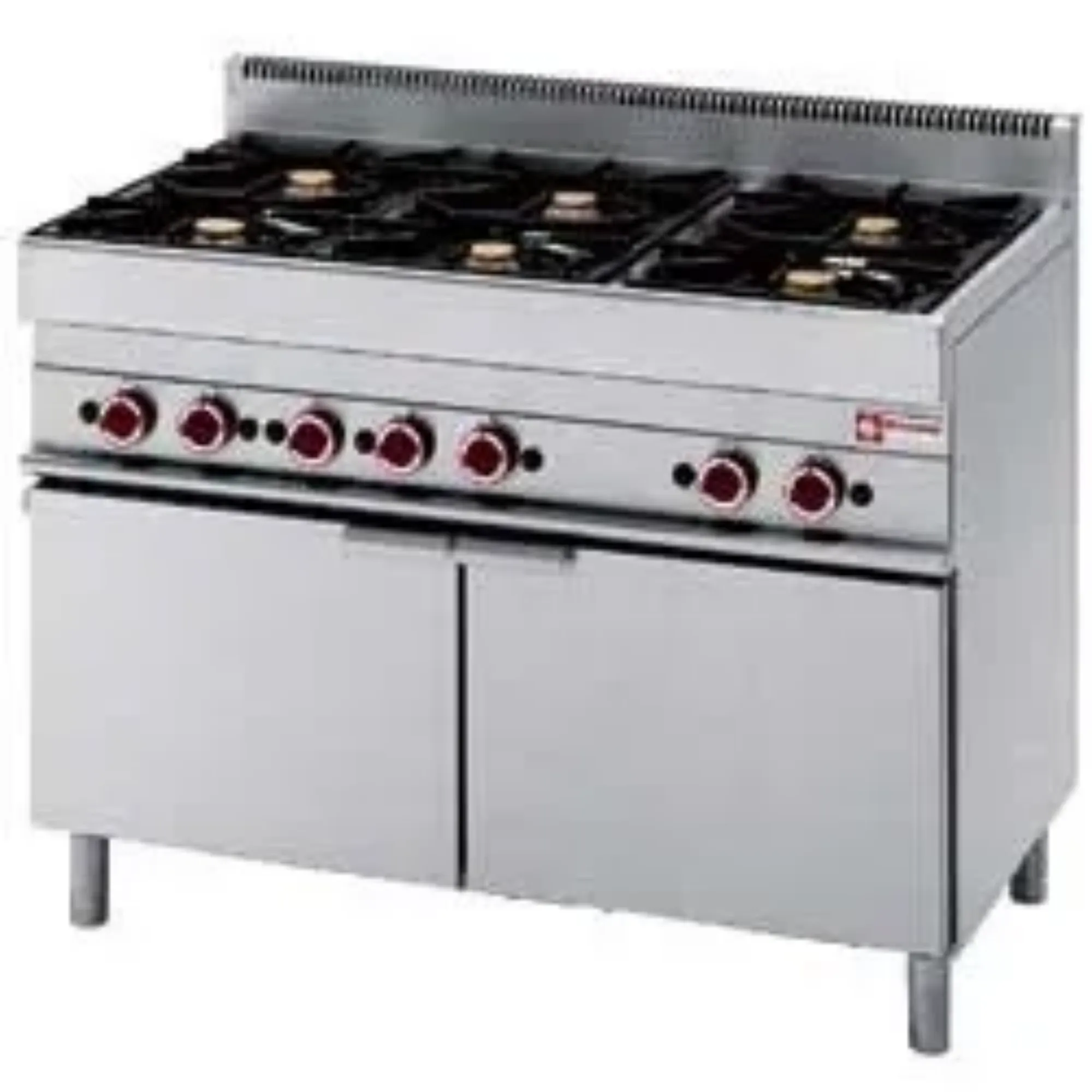 Picture of Diamond G65/6BMF11 6 Burner Heavy Duty Gas Oven - G65-6BMF11