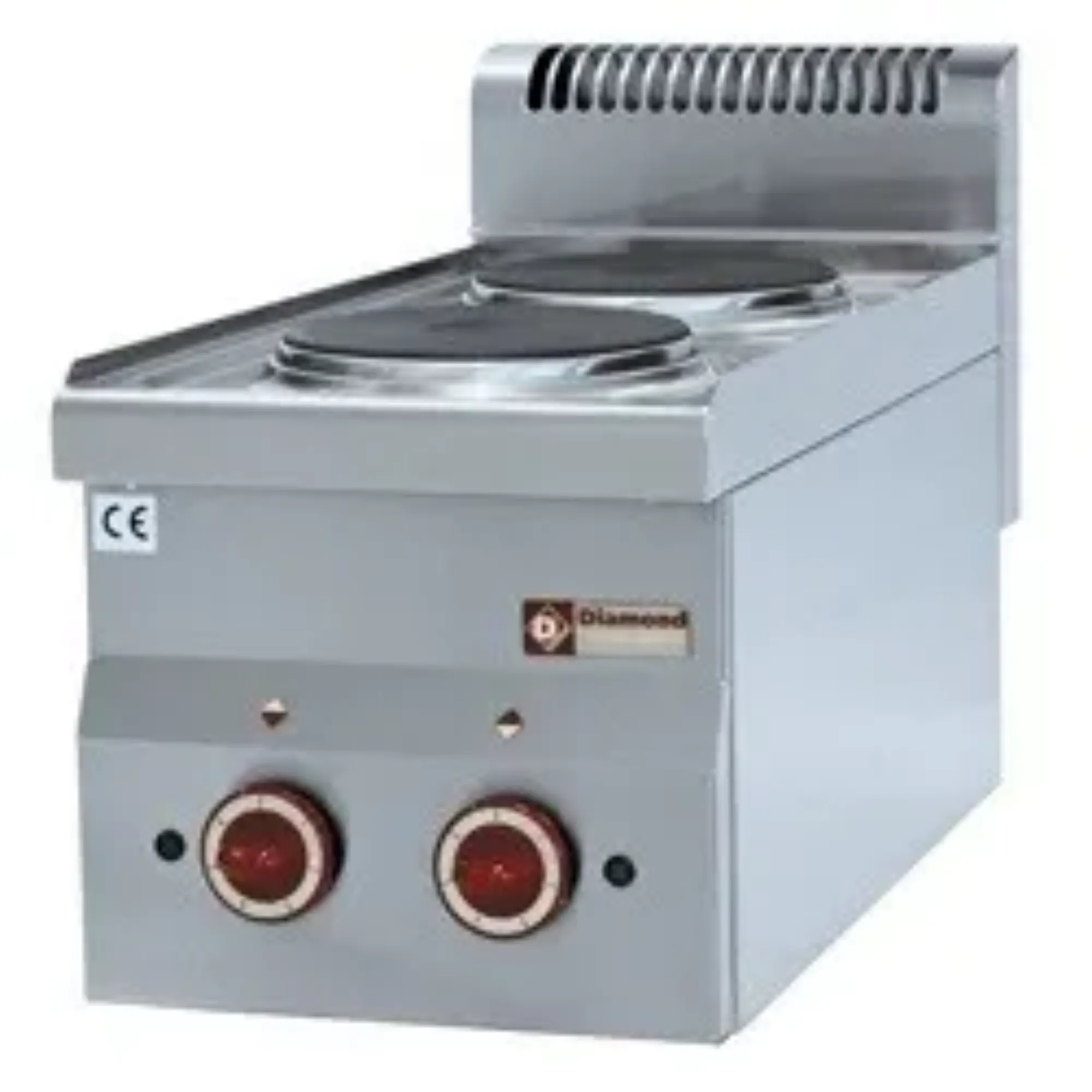 Picture of Diamond E60/2P3T Electric Counter-Top Two Ring Range - E60-2P3T