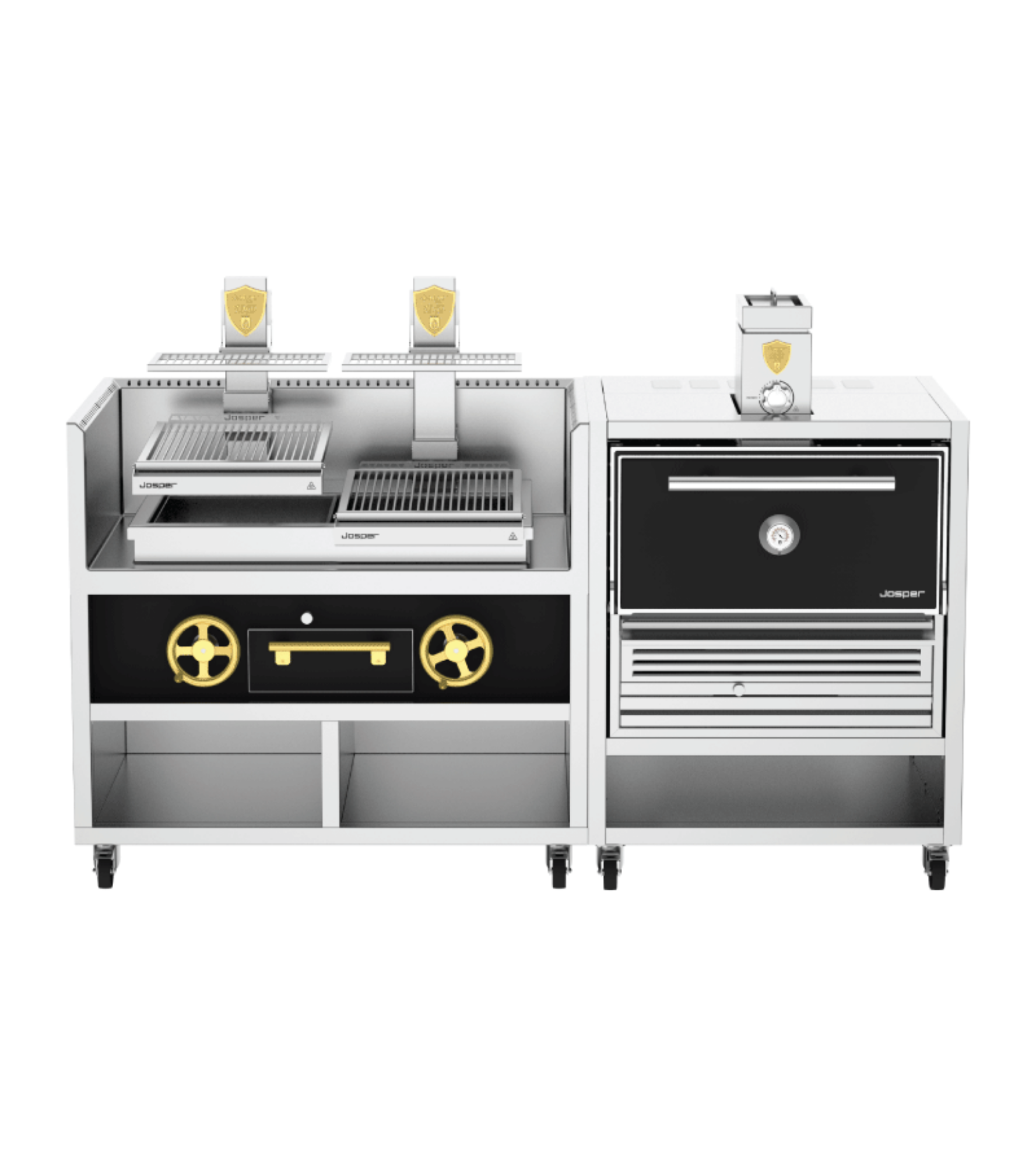 Picture of Josper CVJ-050-2-PRO-M120 Combo Oven with Griller - CVJ-050-2-PRO-M120