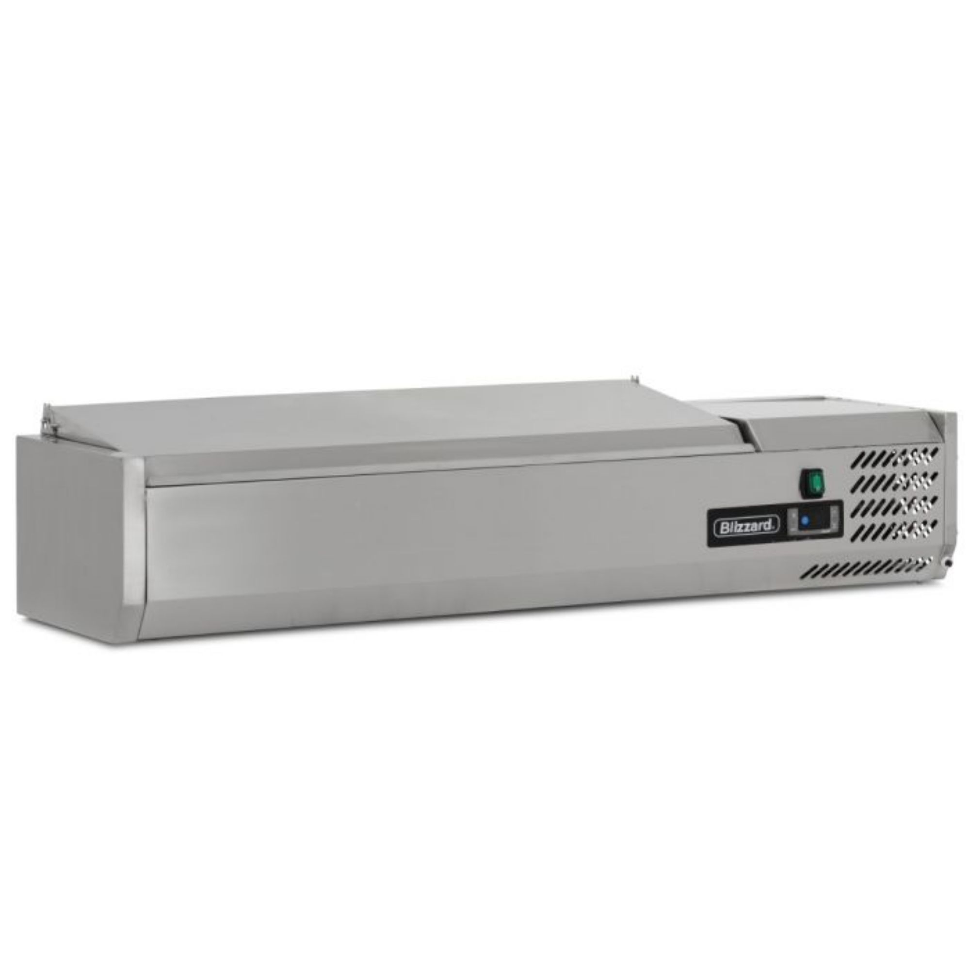 Picture of BLIZZARD 1/4 Gastronorm Prep Top With Hinged Lid 1200MM(W) - TOP1200-14EN