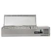 Picture of BLIZZARD 1/4 Gastronorm Prep Top With Hinged Lid 1200MM(W) - TOP1200-14EN