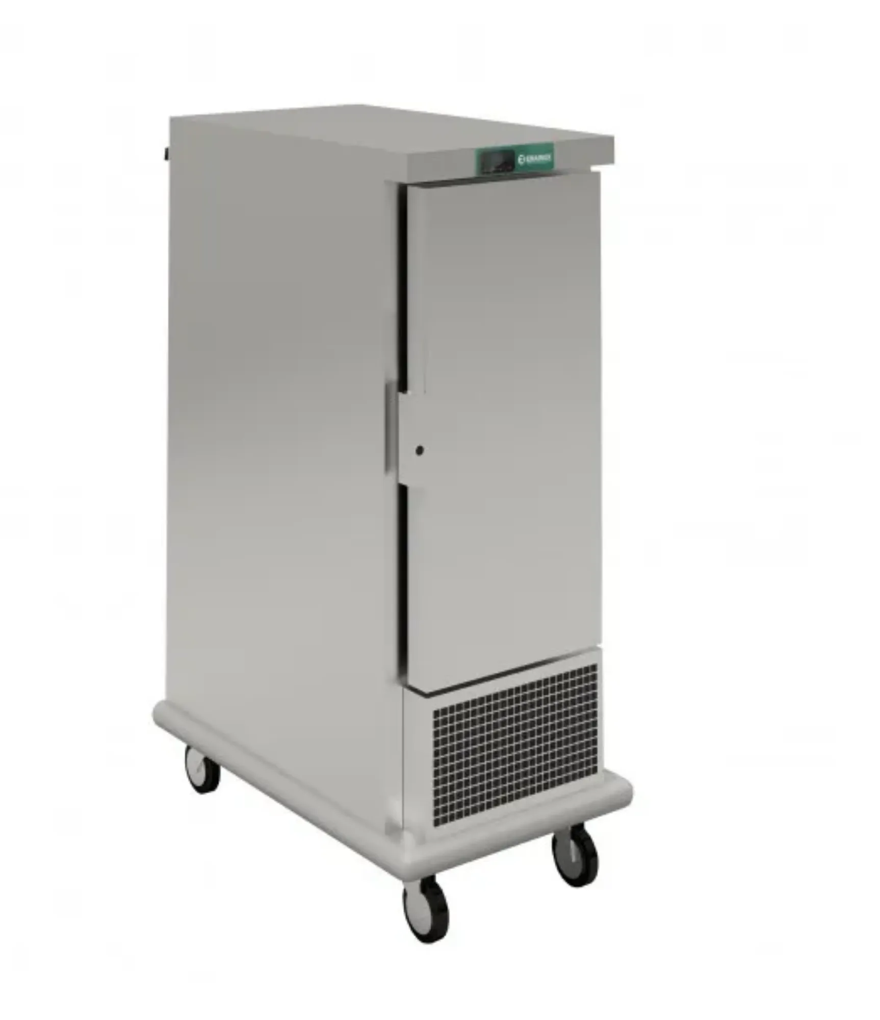 Picture of Emainox 12 Solid Door Slimline Mobile Refrigerated Holding Cabinet - 8110120