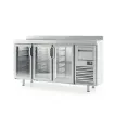 Picture of Infrico 3 Glass Dr Tall Back Bar Counter With Upstand 510L - FMPP2000CR