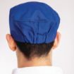 Picture of Whites Chefs Skull Cap Royal Blue - A706