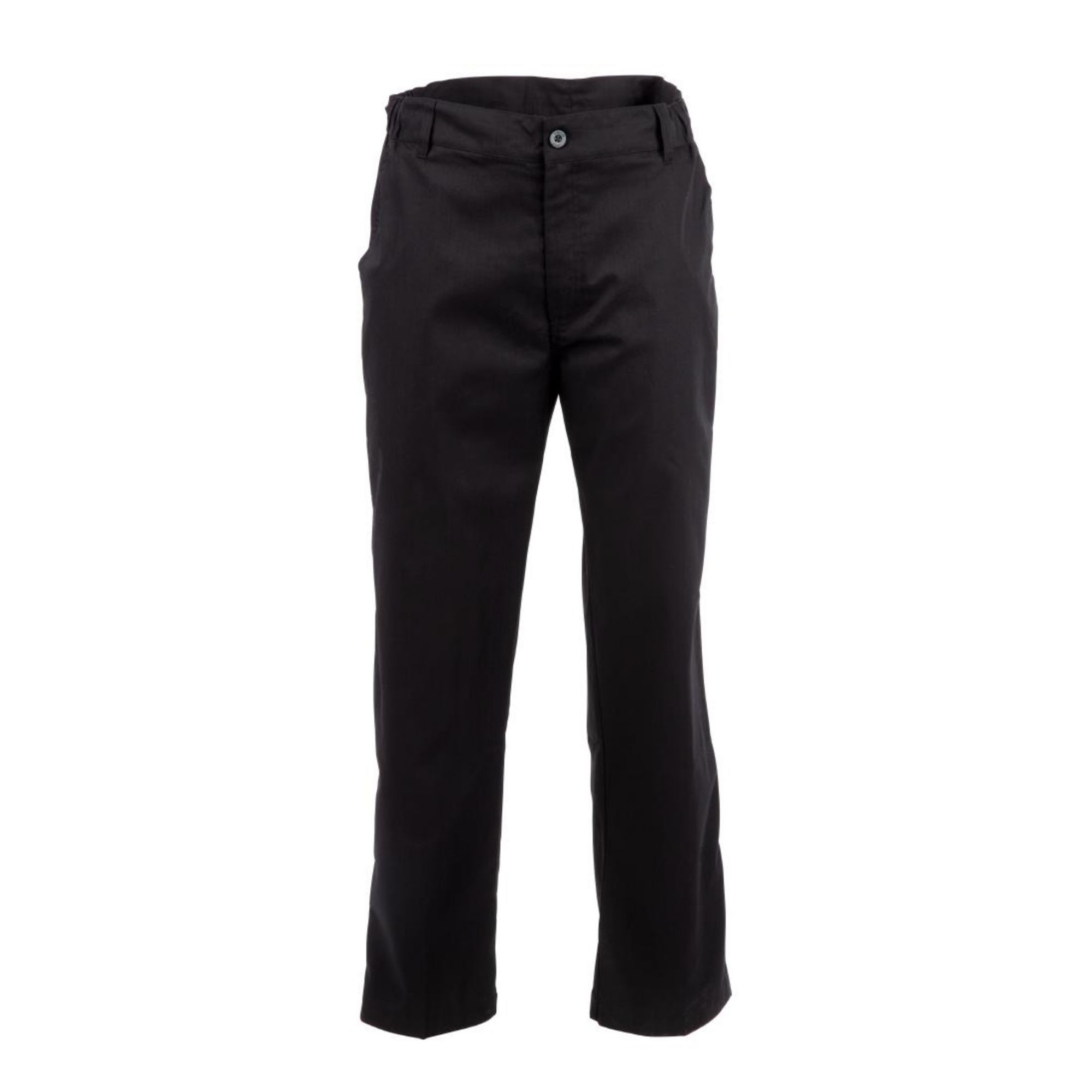 Picture of Chef Works Unisex Professional Series Chefs Trousers Black Herringbone M - A674-M